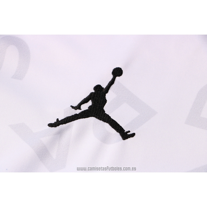 Chandal del Paris Saint-Germain Jordan Manga Corta 2021-2022 Blanco
